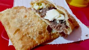 PASTEL CARNE SOL E QUEIJO